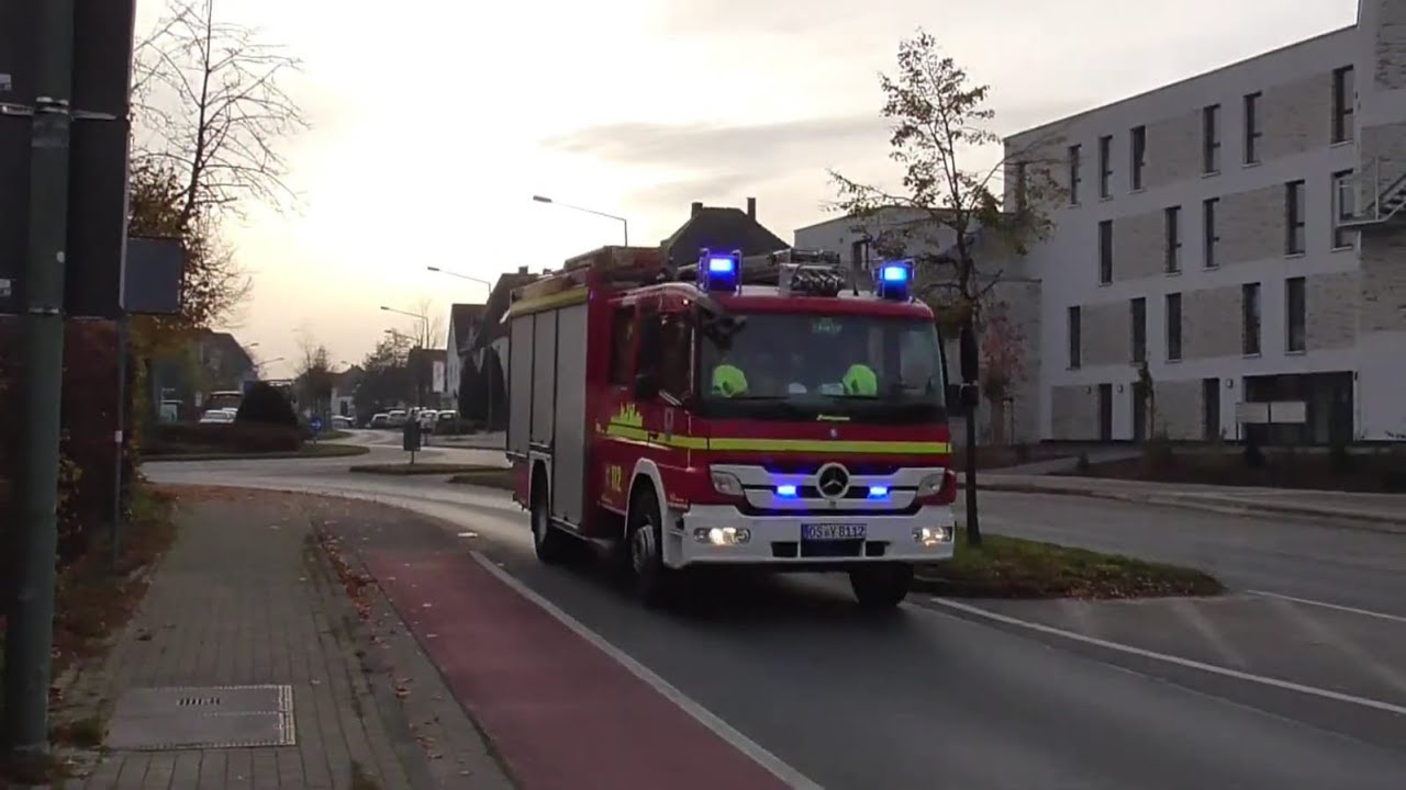 [Gasexplosion + Bullhorn!] HLF+ RW + LF KatS FF Voxtrup