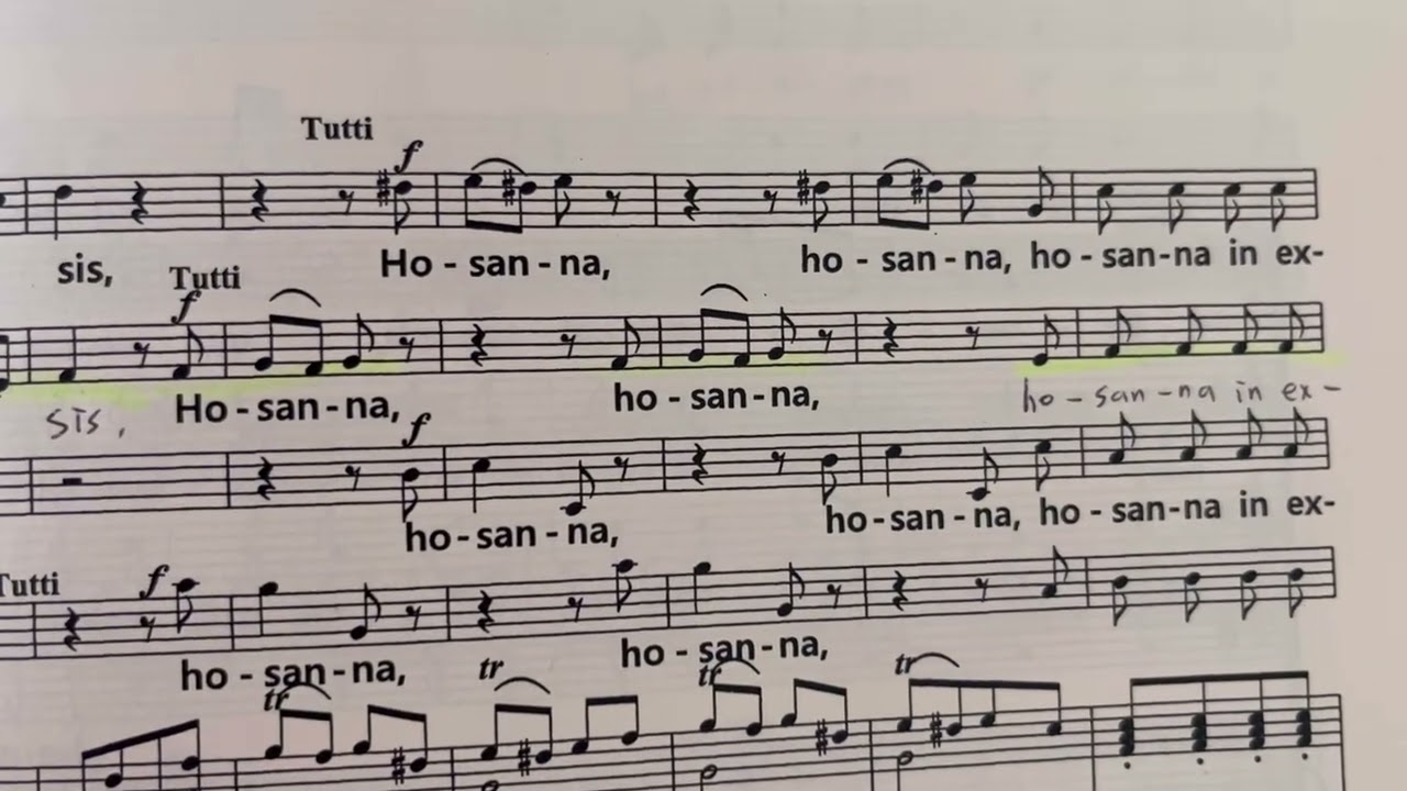Sanctus 알토