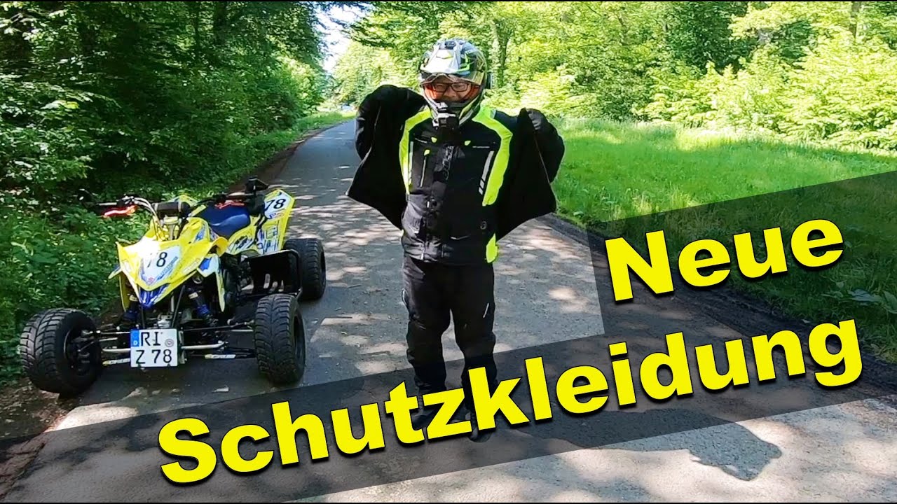 Neue Schutzkleidung / Sicher Fahren mit Anne und Basti / Quad-Vlog ToxiQtime
