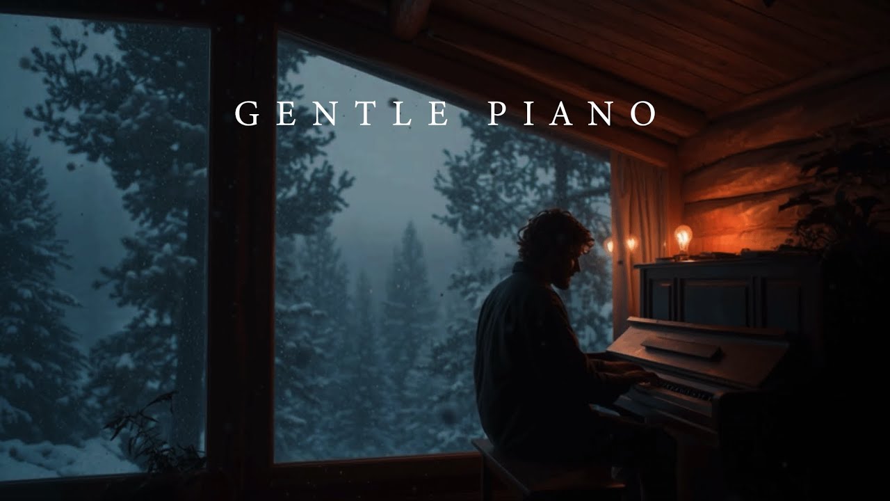 Late Night Silence Gentle Piano Sound for Study, Focus and Deep Work