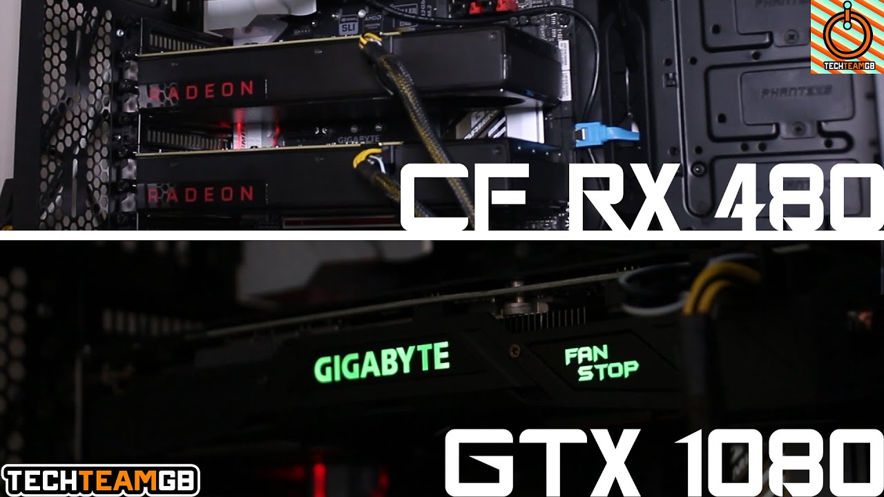 AMD RX 480 Crossfire Benchmarks (vs GTX 1080) Giveaway