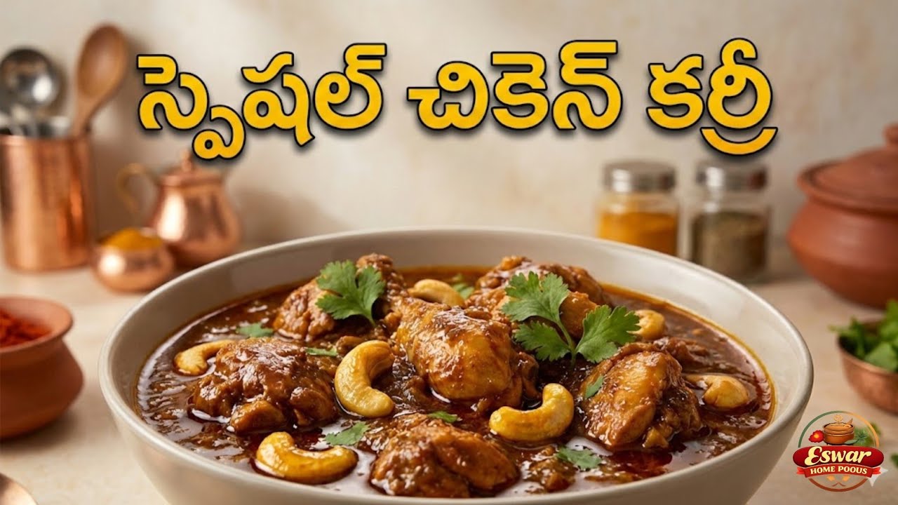 ఈ చికెన్ కర్రీ చేసి చుడండి! జీడిపప్పు తో టేస్ట్ ఇంకా జన్మలో మరిచిపోరు | Special Chicken Curry | 