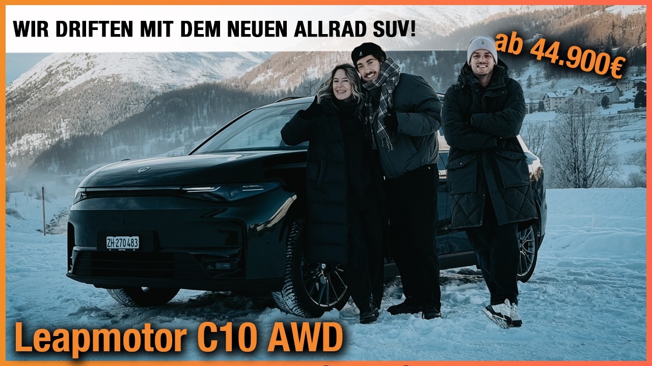 Leapmotor C10 AWD (2026) Wir driften im Schnee mit dem NEUEN Allrad SUV ab 44.900€! Review | Test