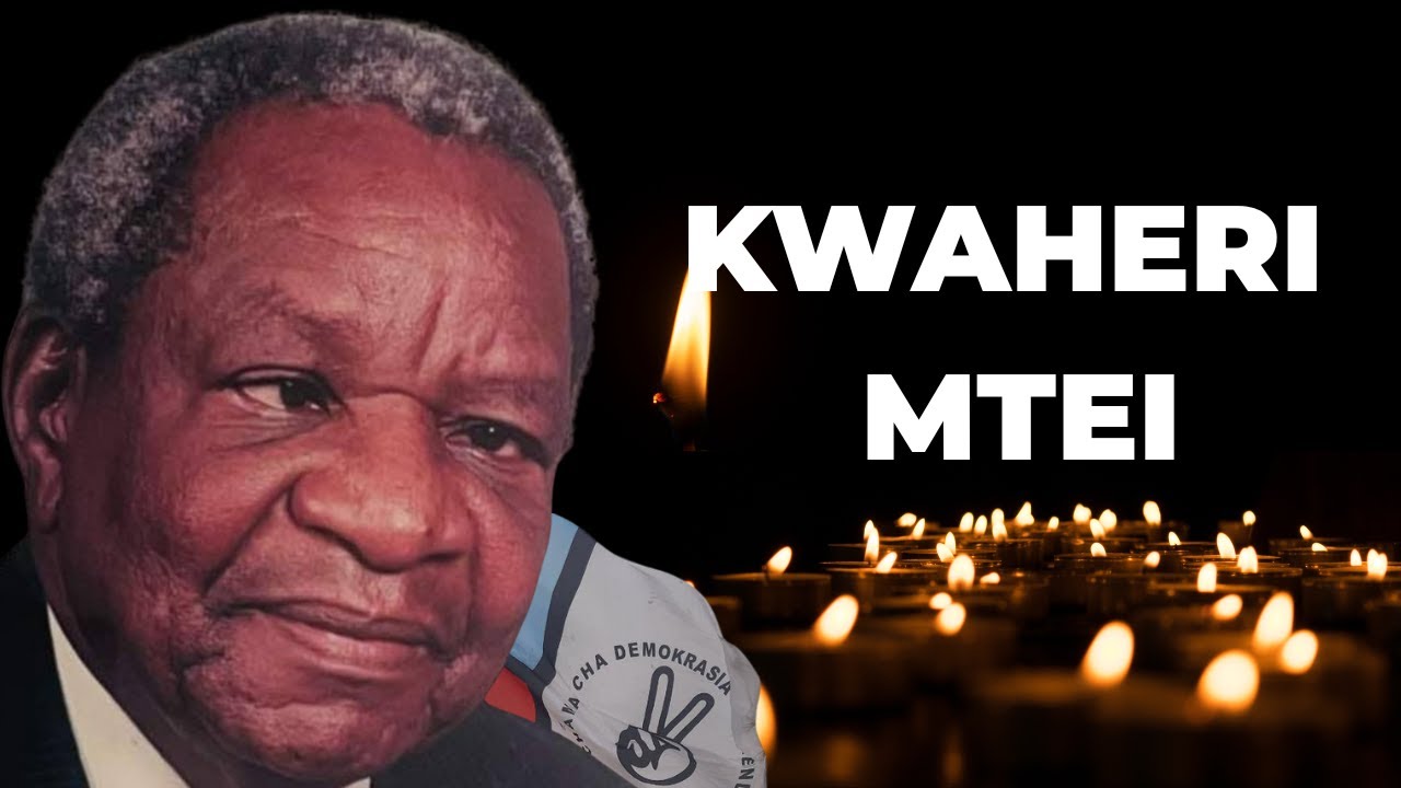 Watanzania Wanamuaga Mzee Edwin Mtei, Gavana wa Kwanza wa Tanzania; Na Mwanzilishi wa CHADEMA