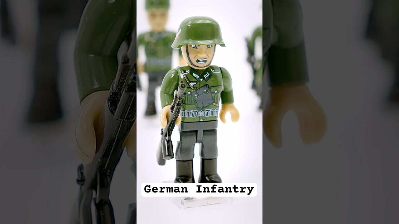 🪖👤 German Infantry (COBI-2060) 🔥 #cobi