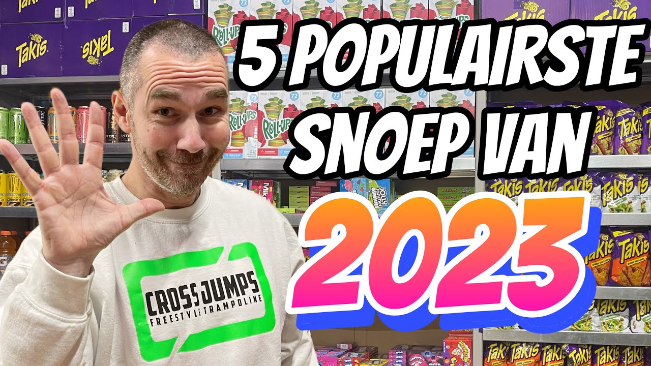TOP 5 BUITENLANDSE SNOEP TRENDS VAN 2023! *win 100 euro snoep*