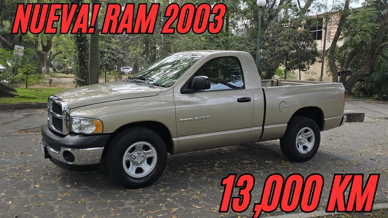 Nueva! Nueva!  Como Salida de Agencia!!  Dodge Ram 2003 Solamente 13,000 Kilómetros