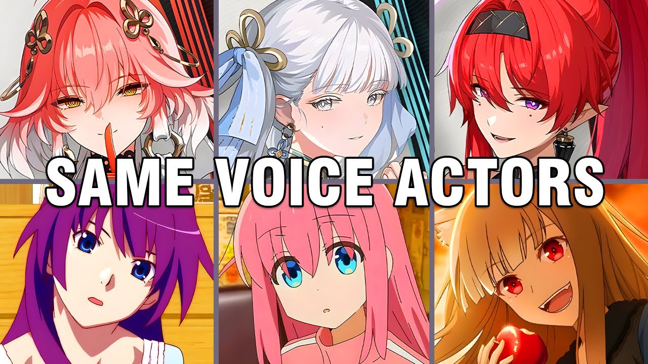 Wuthering Waves All Characters (1.0) Japanese Dub Voice Actors Seiyuu Same Anime Characters