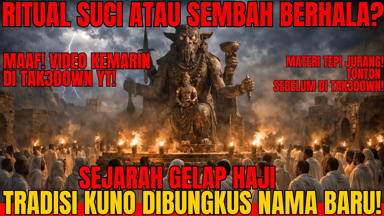 7 KEMIRIPAN HAJI DENGAN BERHALA JAHILIYAH YG TAK PERNAH DICERITAKAN! SEJARAH ISLAM