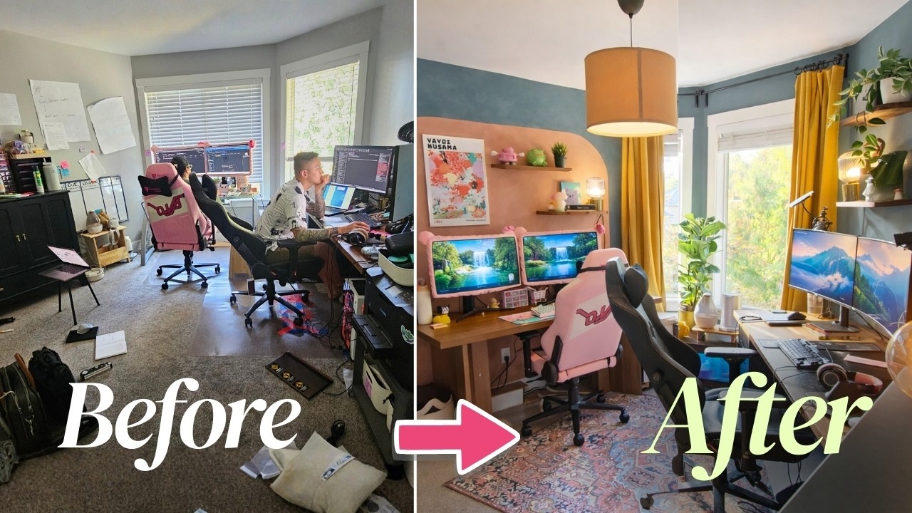 Transforming their Home Office - Final Reveal | Part 2