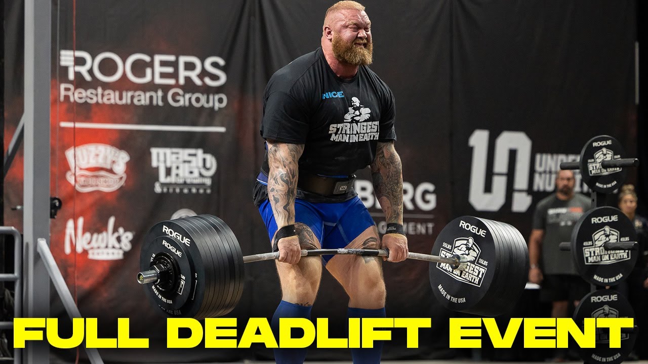 2024 STRONGEST MAN ON EARTH FULL DEADLIFT EVENT