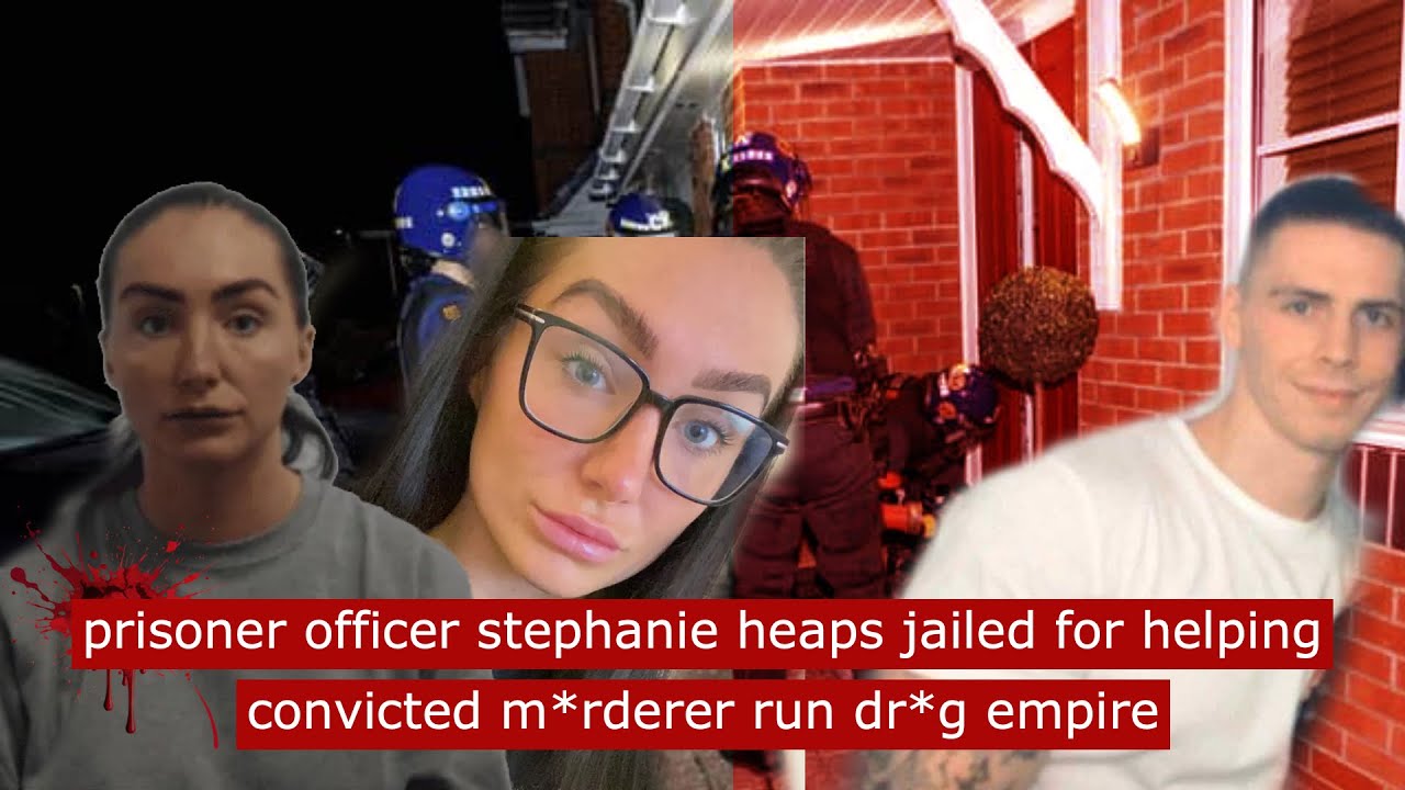 prisoner officer Stephanie Heaps jailed for helping convicted m*rderer run dr*g empire #crime