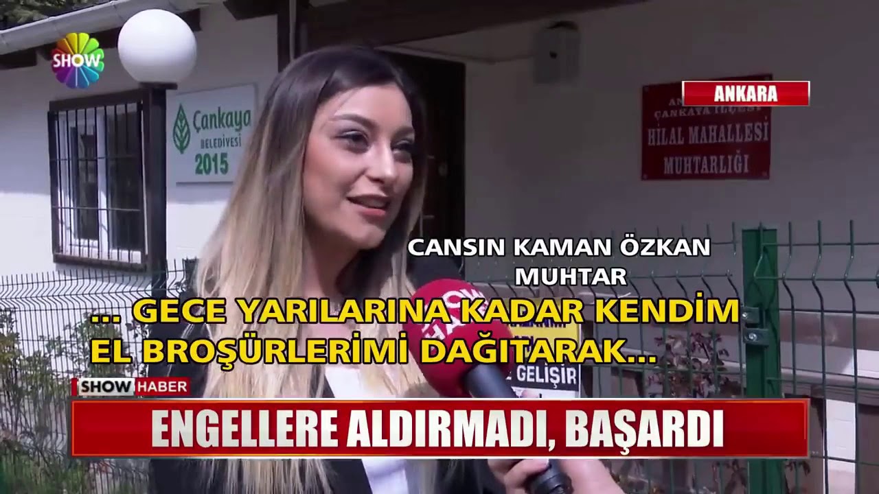 25 yaşında muhtar oldu