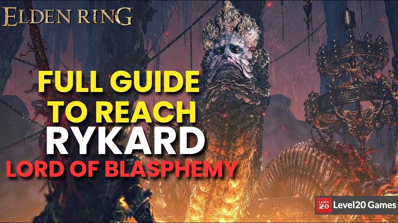 HOW TO GET TO RYKARD - Elden Ring