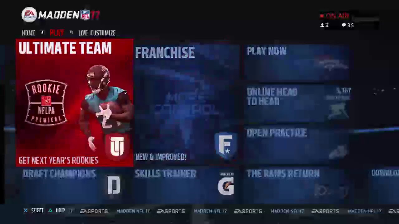 MUT H2H GAMEPLAY GOD SQUAD!!! | MUT 17 LIVESTREAM