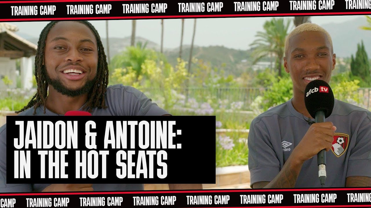 In the hot seats ☀️ | Jaidon Anthony and Antoine Semenyo