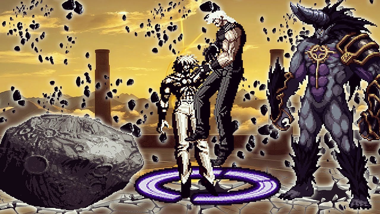[KOF Mugen] New Stone orochi Vs 4 Ultimate Teams