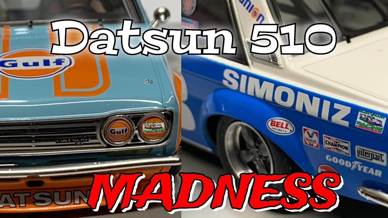 Datsun 510 Madness #revoslot #datsun510 #slotcars #slotcartrack #paulgagetires