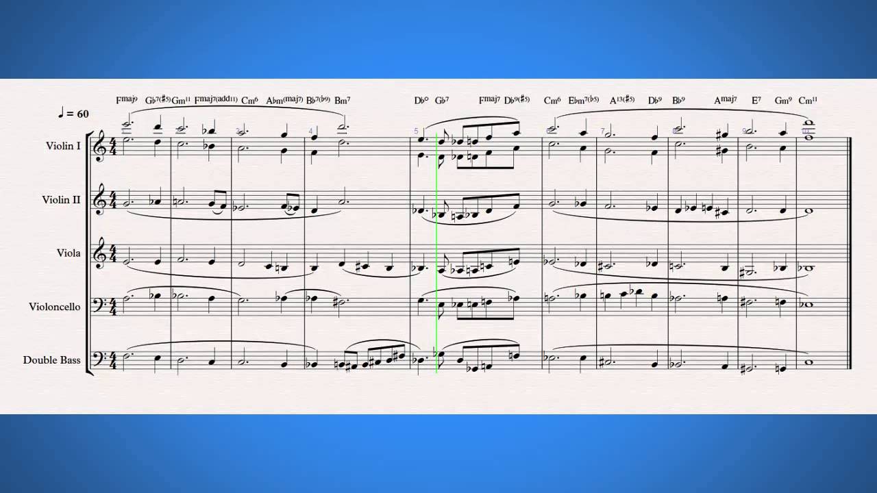 Blue in Green (Reharm Exercise)