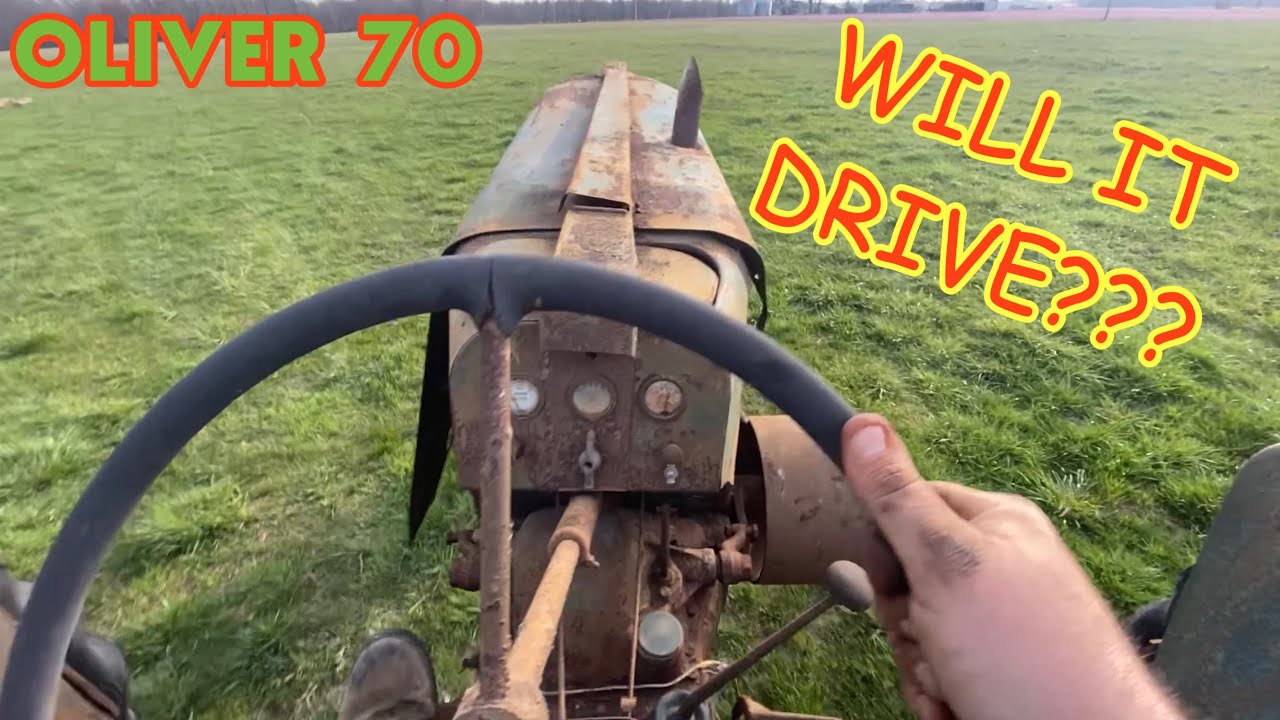 WILL IT DRIVE??? OLIVER 70 First time out!