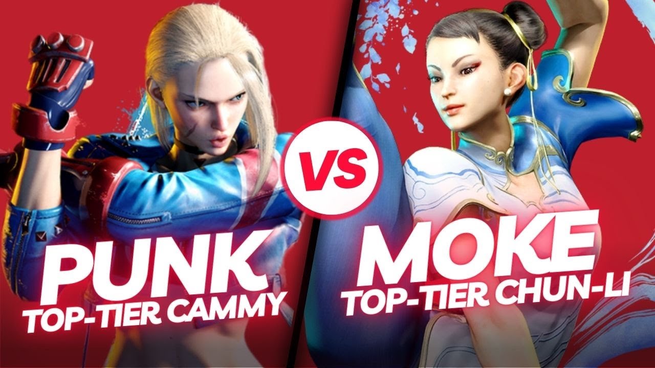 SF6 ▰ Punk (Cammy) vs Moke (Chun-li) ▰ Street Fighter 6 Top Tier Gameplay