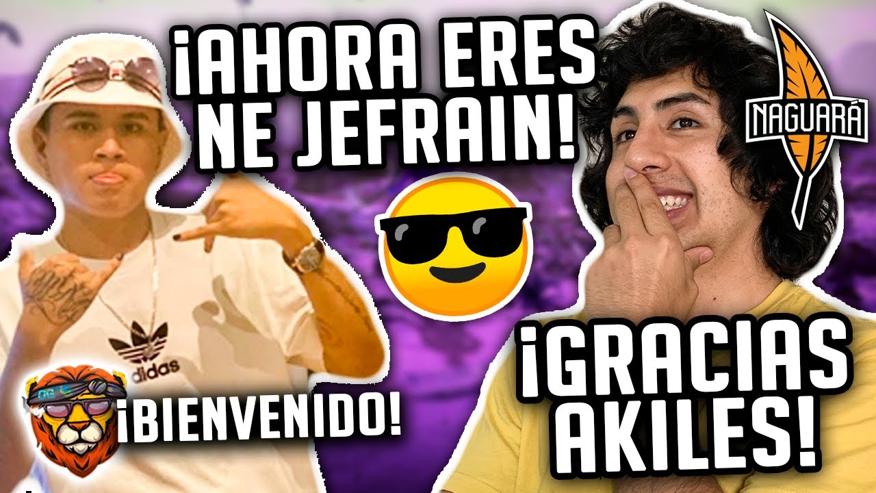 JEFRAIN INGRESA A NAGUARÁ 🥳| AKILES Y NEUTRO LE DAN LA BIENVENIDA 🙌| NE JEFRAIN