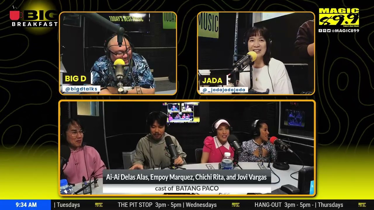 THE BIG BREAKFAST with the CAST of BATANG PACO