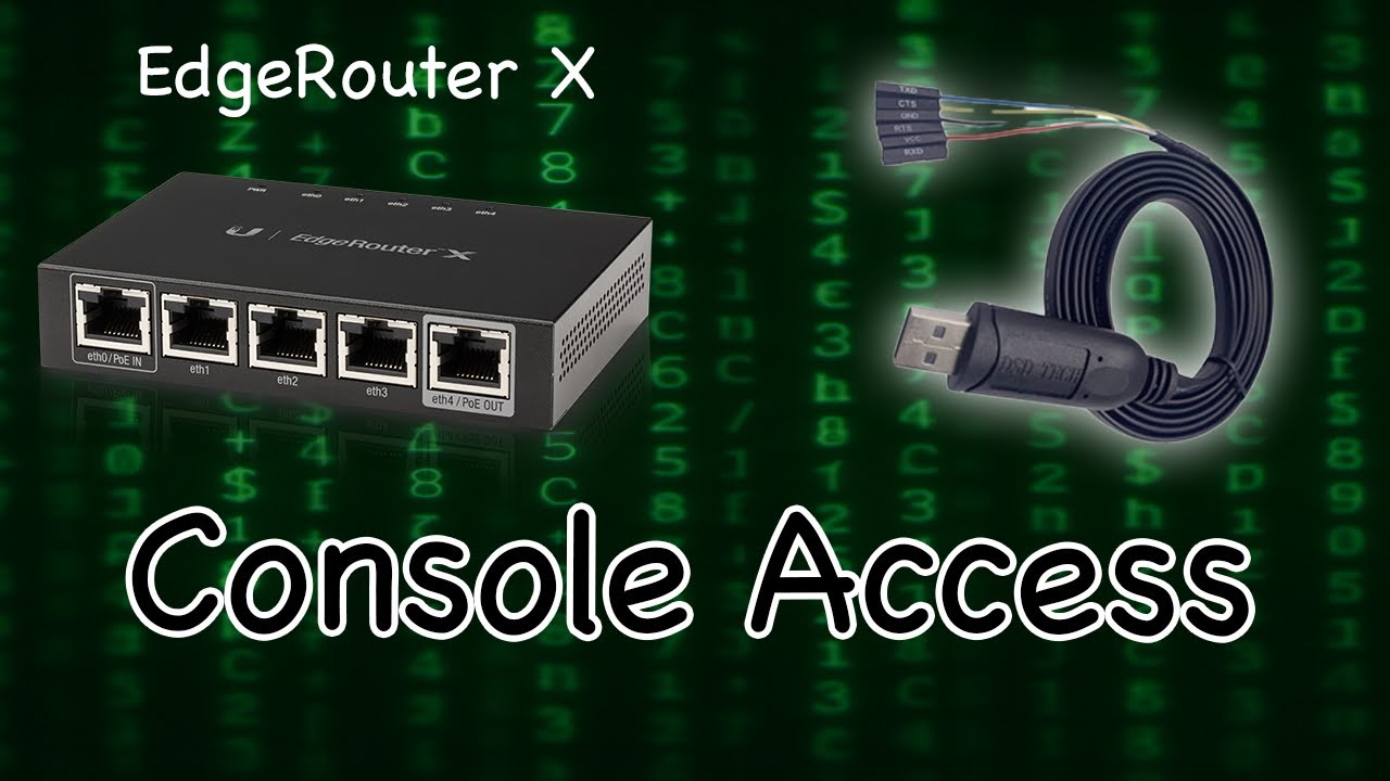 How to Console Into an EdgeRouter X (CLI Access Step-by-Step)