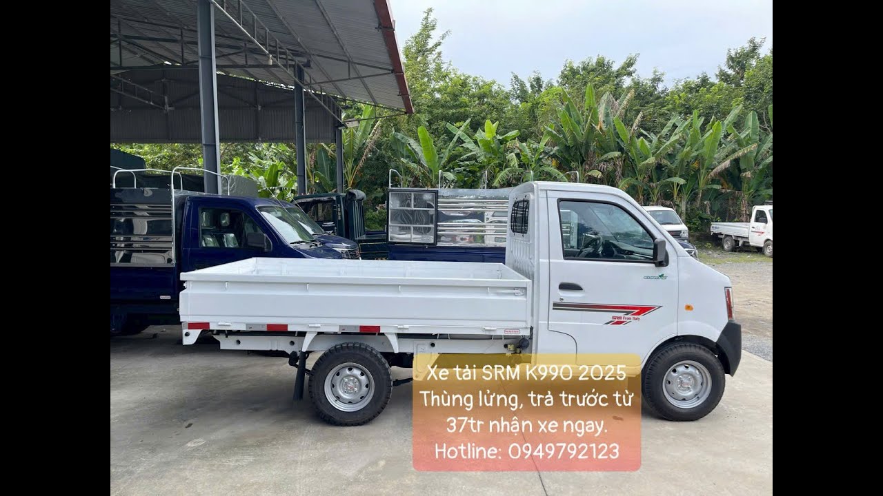 Xe tải SRM K990 2025 thùng lửng 1150kg trả góp tại Cần Thơ | 0949 792 123