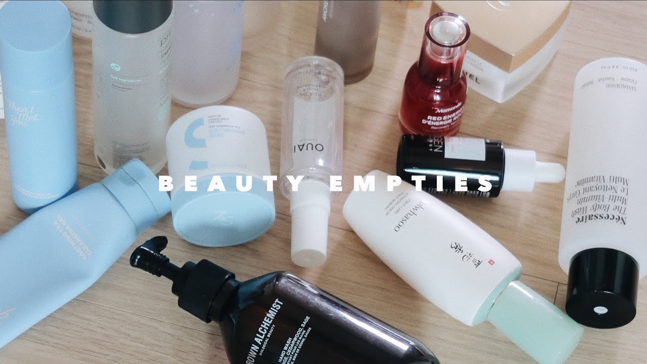 2020 BEAUTY EMPTIES • Lots of Korean Skincare! Worth it?!🗑️