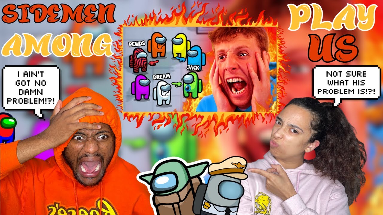 COUPLES REACT TO SIDEMEN PLAY AMONG US *EVERYONE RAGES* | RAE & JAE