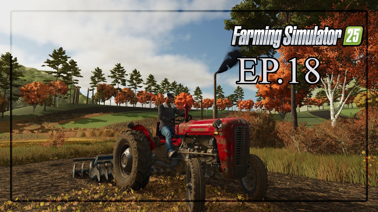 FARMING SIMULATOR 25-RAVNICA MAPA EP.18 SPREMANJE NJIVA ZA SETVU.