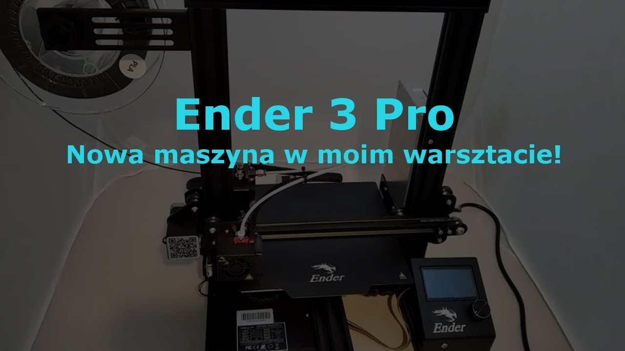 Ender 3 Pro i kilka sł&oacute;w ode mnie