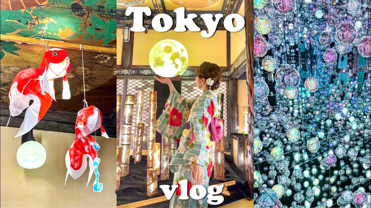 관광객은 절대 모르는 도쿄🗼｜센과 치히로 배경 호텔 가조엔 백단계단｜아자부다이 힐즈 팀랩✨｜시원한 도쿄여름 실내코스🎐