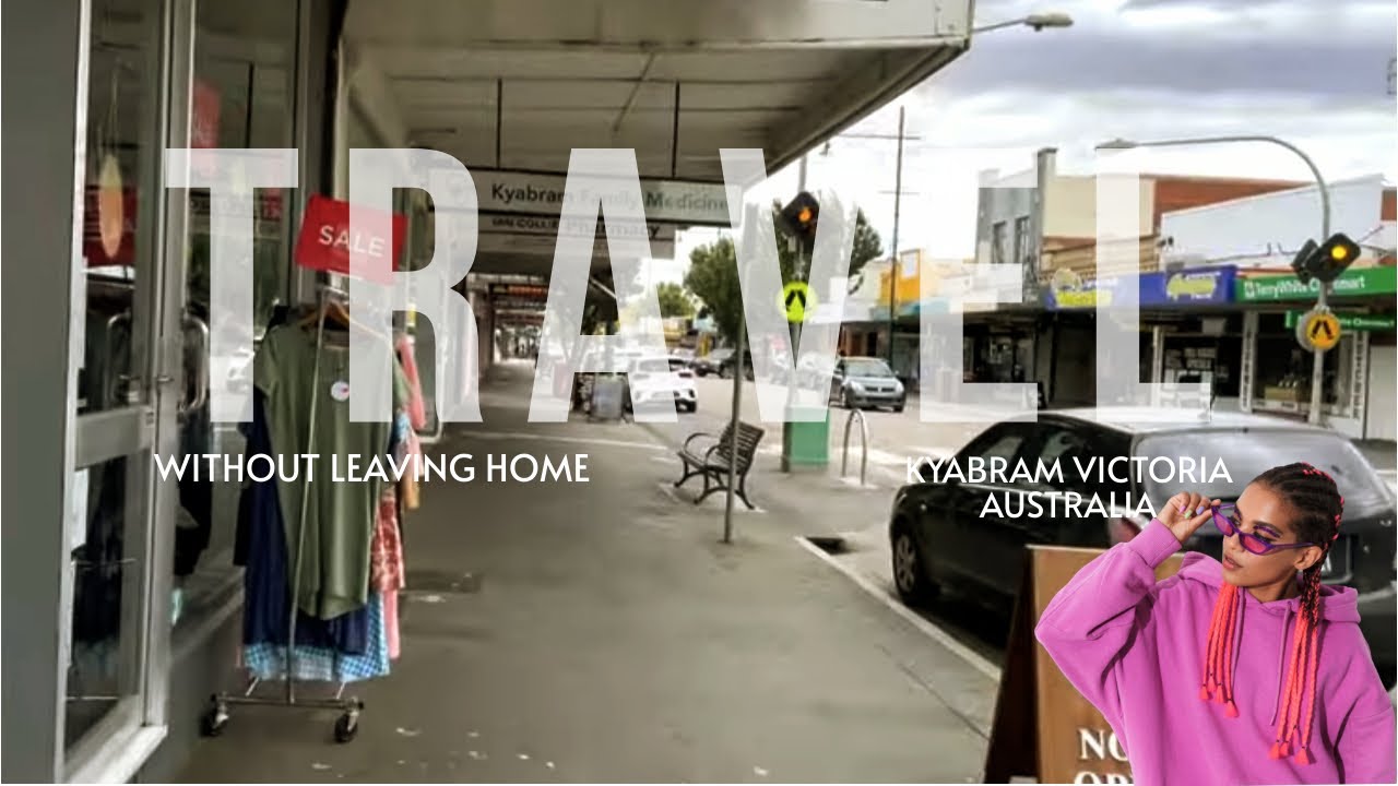 Kyabram Victoria Australia Walking Tour  4K