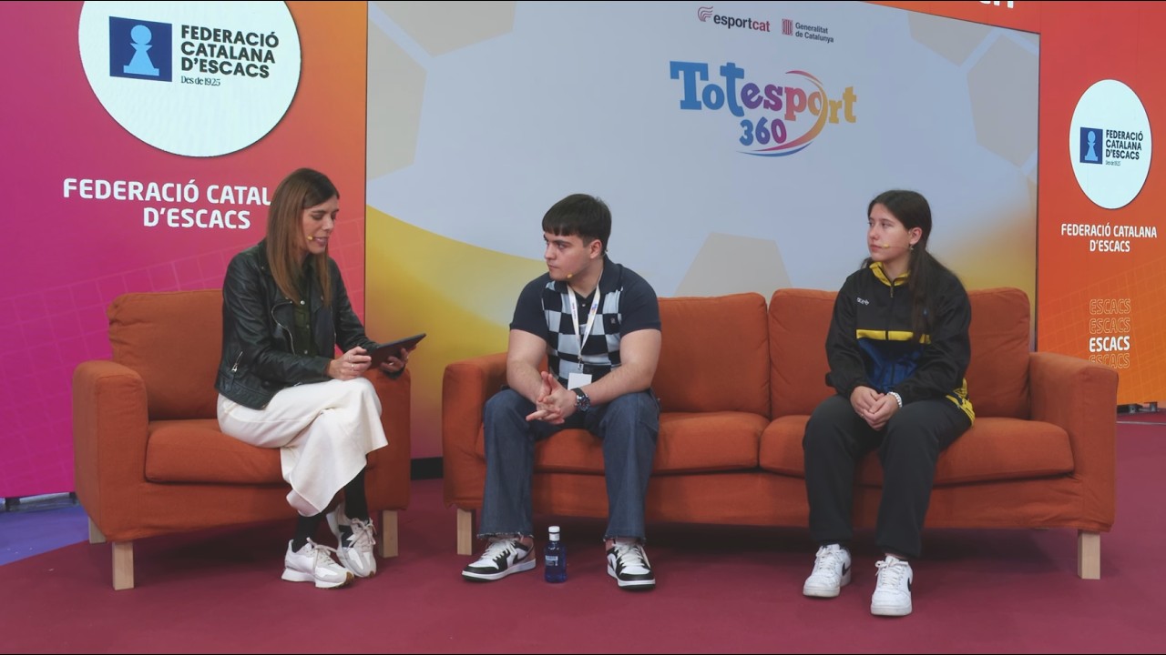 FEDERACIÓ CATALANA D'ESCACS - César Alcalá i Laia Bosch