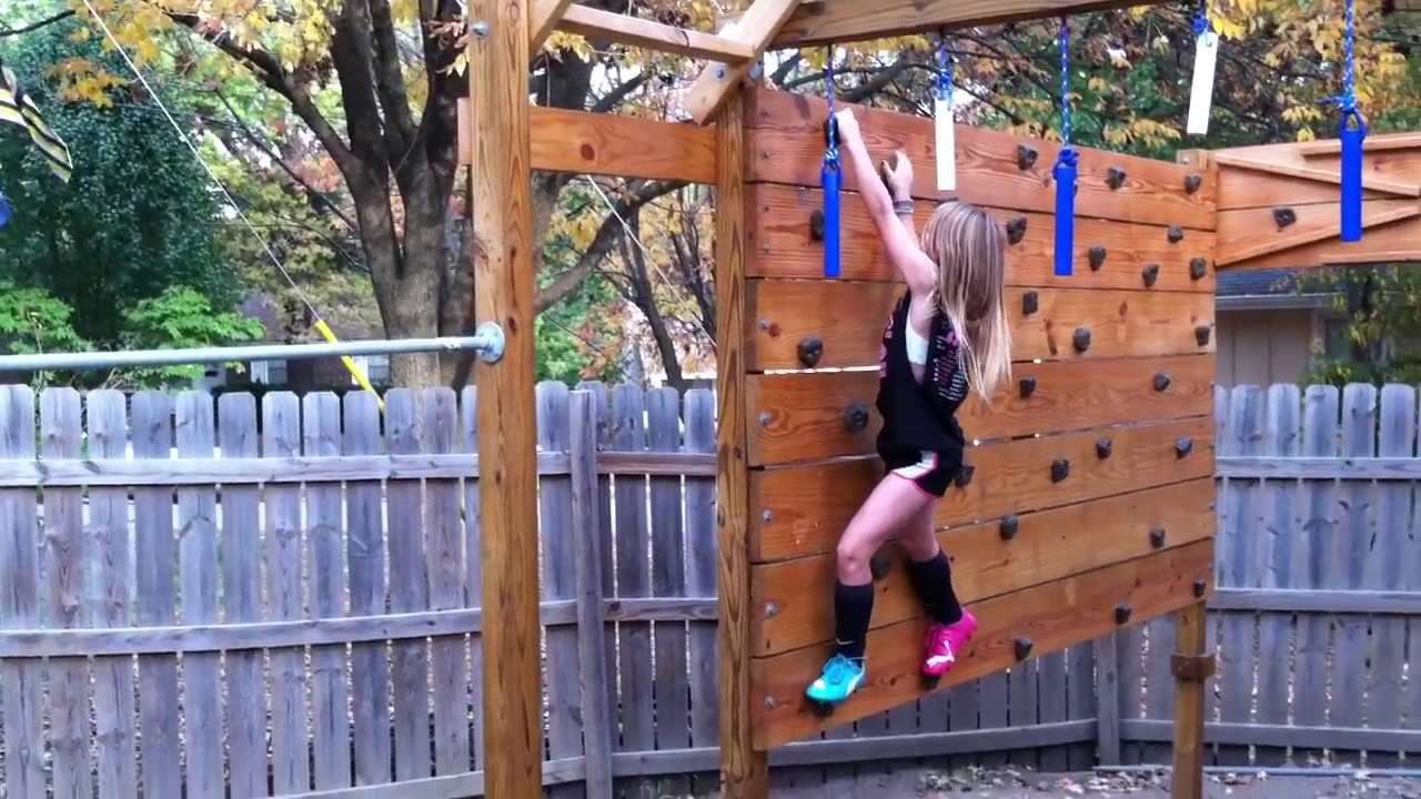 Homemade Ninja Warrior Course