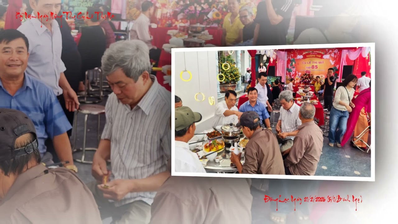 Video Album Hình mừng thọ cụ Mít