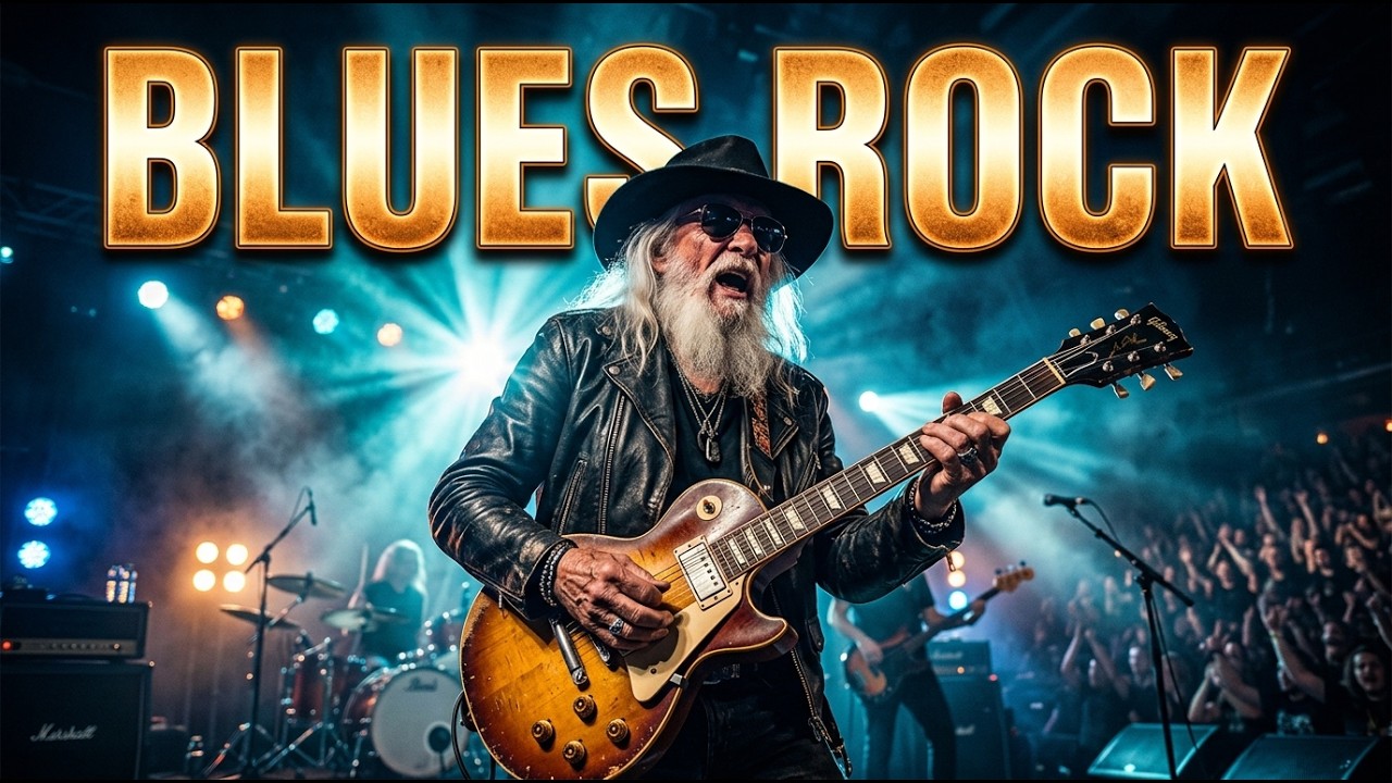 Eric Clapton, Muddy Waters, Jimi Hendrix, ZZ Top – Classic Blues Rock Voices & Guitar Power