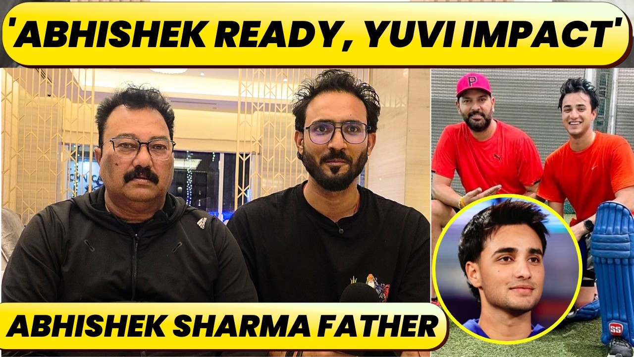 EXCLUSIVE: CREDIT GOES TO YUVRAJ SINGH, ABHISHEK IS READY. WC WIN WISH FOR TEAM INDIA