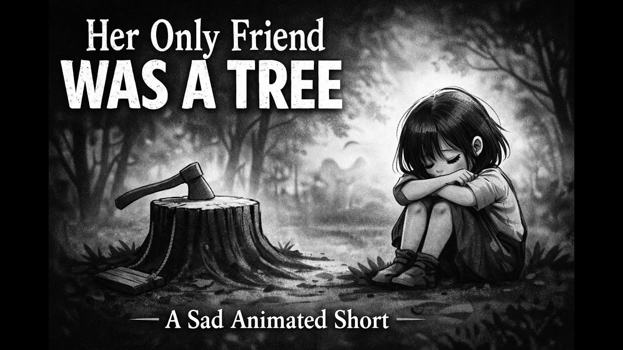 Her Only Friend Was A Tree  (Cartoon story | Animation Story Movie)