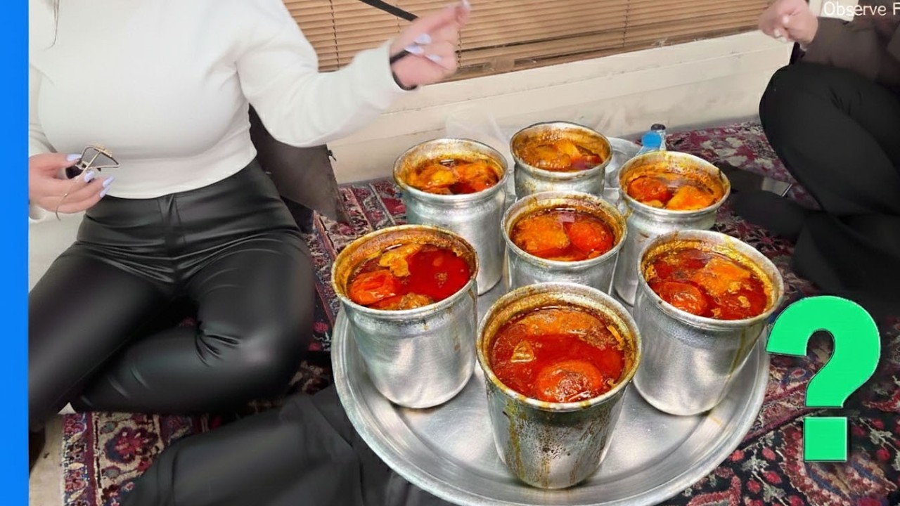 1000-летняя иранская еда на Тегеранском базаре | ABGOOSHT Dizi!!!