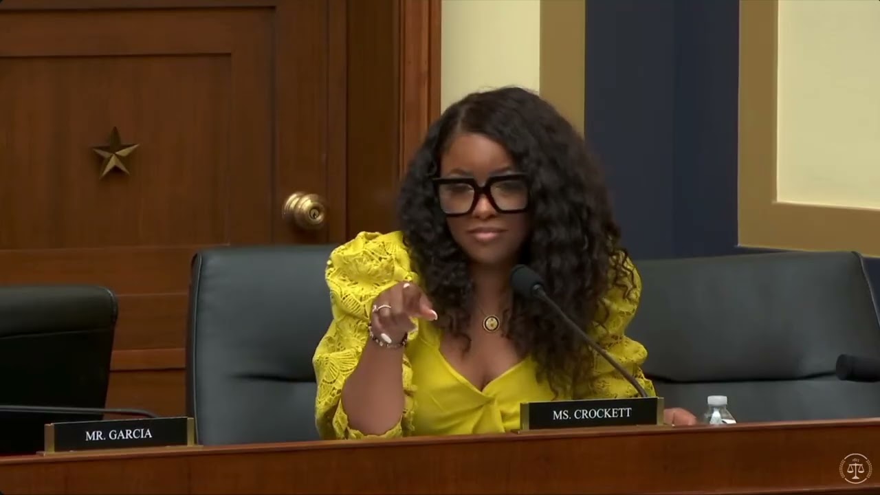 Rep. Jasmine Crockett: Visas, Hypocrisy, and the Einstein Math That Ain’t Mathin’