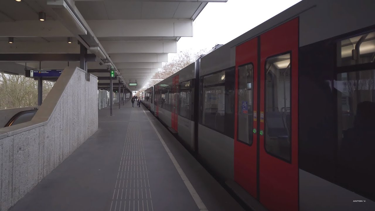Netherlands, Amsterdam, metro ride from Gein to Van der Madeweg