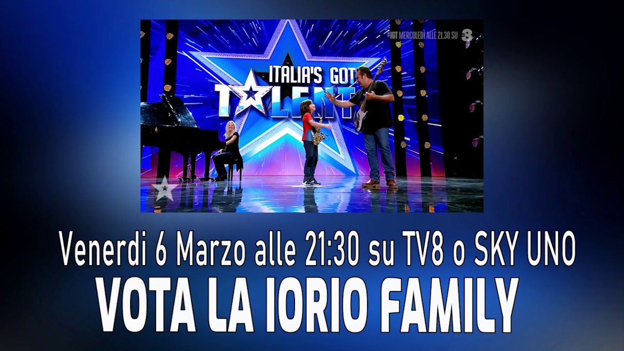 Finale IGT 2020: Vota la Iorio Family!