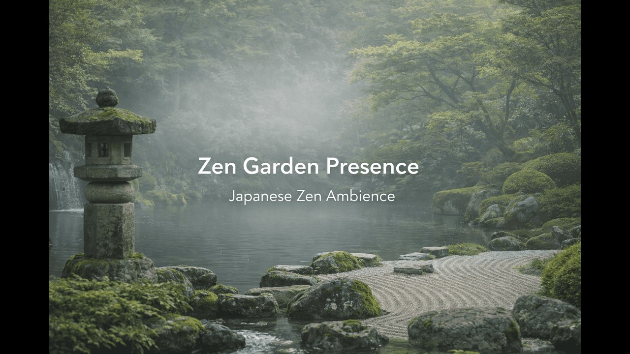 Zen Garden Presence – Japanese Zen Ambience (1 Hour, No Lyrics)