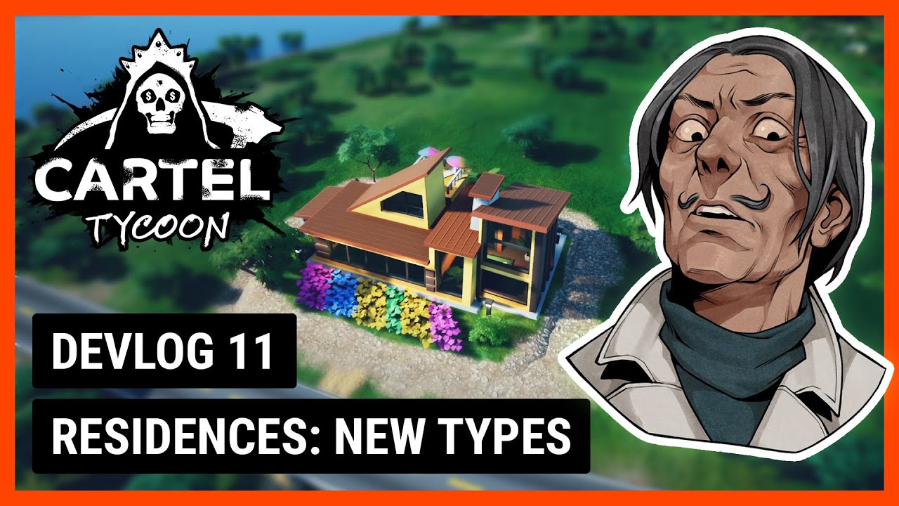 Резиденции: Новые виды - Cartel Tycoon Devlog 11