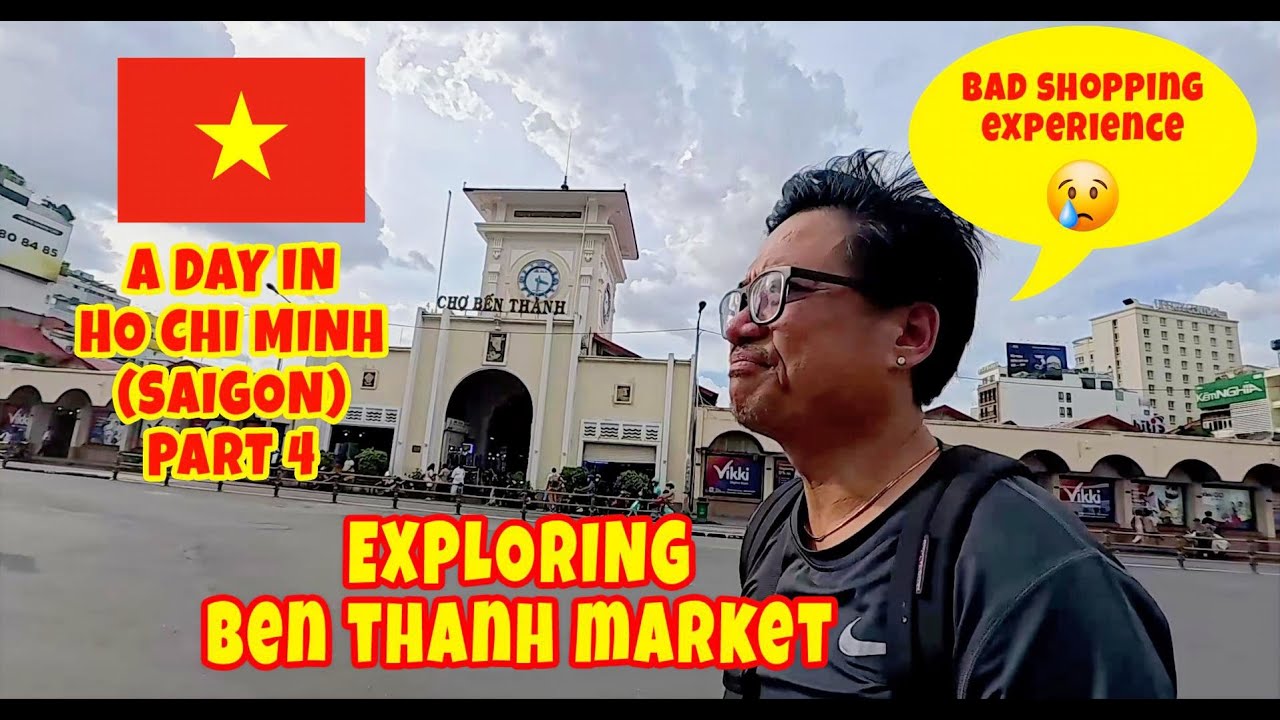 EXPLORE BEN THANH MARKET + SAIGON SQUARE & MAISON MAROU