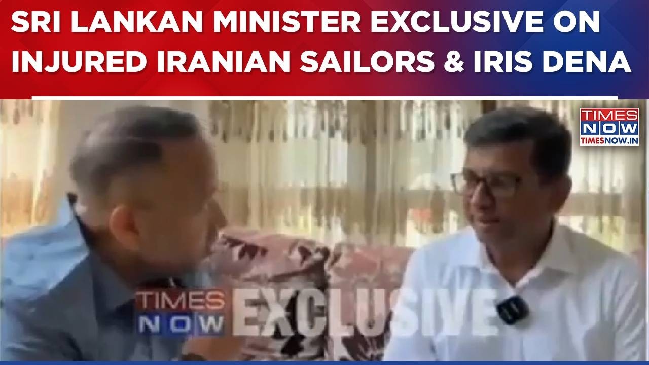 Sri Lanka Minister Opens Up On Actions Taken For Injured Iranian Sailors After IRIS Dena Sunk| WATCH