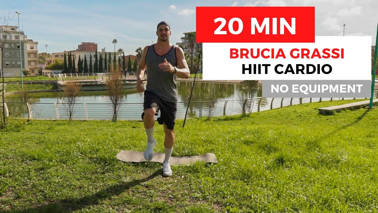 20 Minuti Allenamento HIIT BRUCIA GRASSI (Senza Attrezzi) - MOLTO INTENSO 🚨